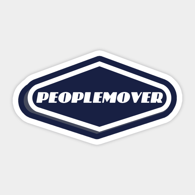 People Mover Sticker by DesignbyDarryl
